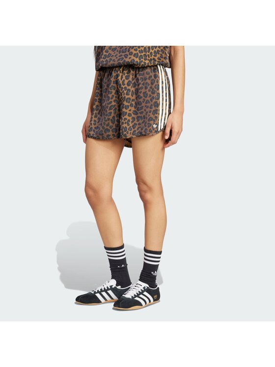 adidas adidas Sportiniai šortai Satin KA2673 Ruda