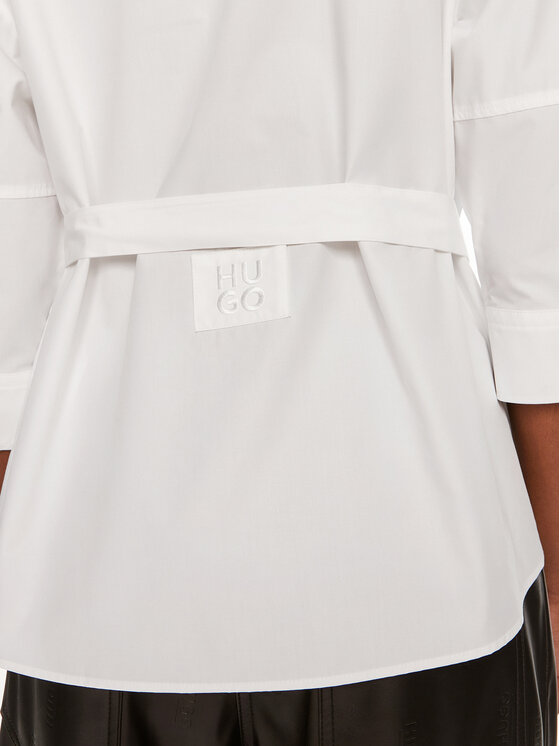 HUGO Hugo Särk Etiera 50518052 Valge Regular Fit