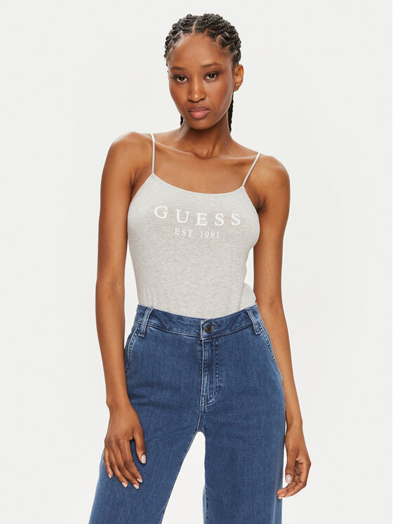 Guess Bodijs O2GM12 KBBU1 Pelēks Slim Fit