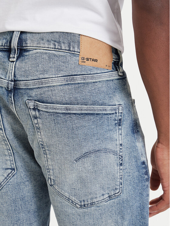 G-STAR G-Star Džinsai Streem D28534-E205 Mėlyna Slim Fit