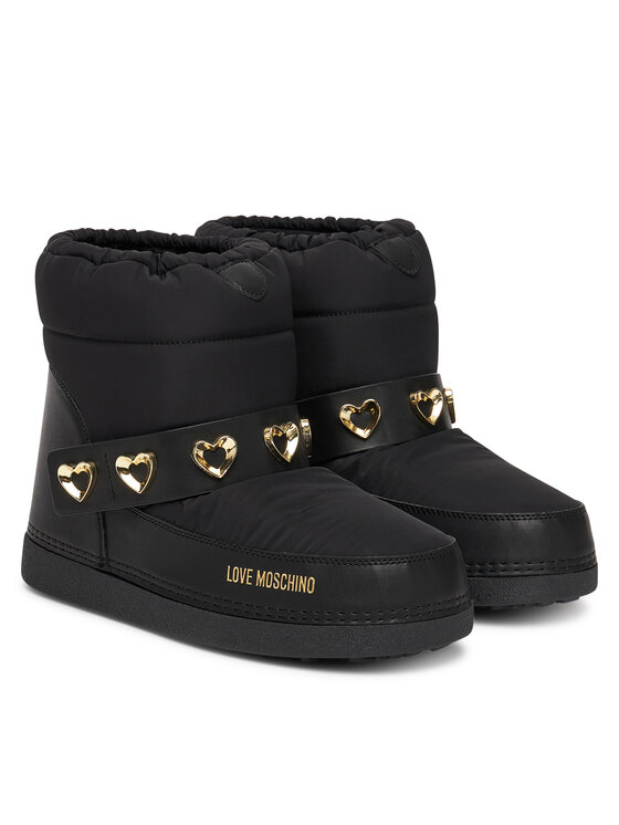 LOVE MOSCHINO LOVE MOSCHINO Škornji za sneg JA24182G1NISD00A Črna