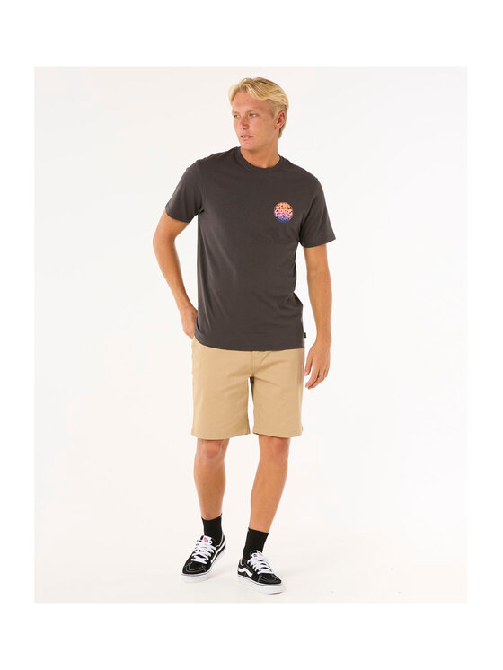 Rip Curl Rip Curl T-Shirt Wettie Passage Icon Tee Czarny Standard Fit