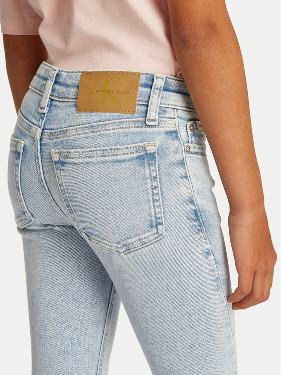 Calvin Klein Jeans Calvin Klein Jeans Jeans hlače IG0IG02709 Modra Flare Fit