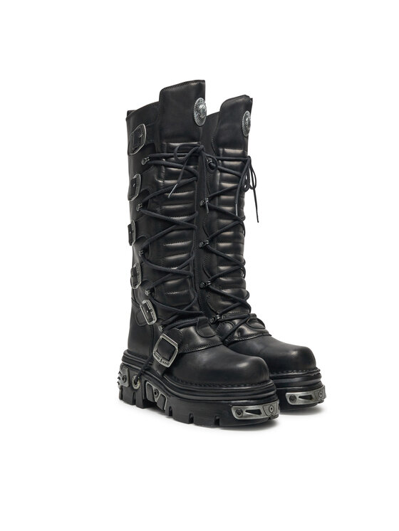 NEW ROCK NEW ROCK Αρβύλες M-272-S1 Μαύρο