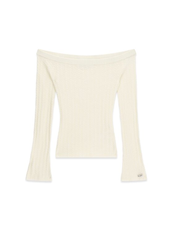 Guess Guess Top 183278 Biały Classic Fit