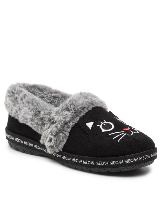 Skechers Skechers Papuče Meow Pajamas 33355/BLK Čierna