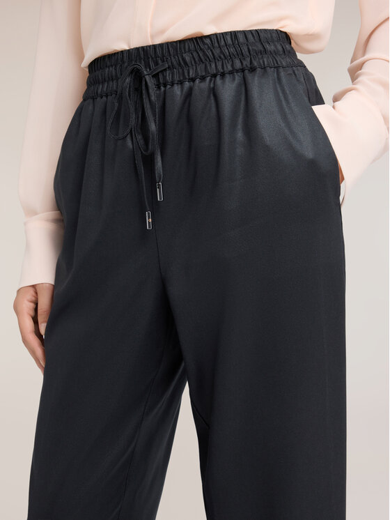 Motivi Motivi Pantaloni di tessuto P595Q004806N033 Nero Regular Fit