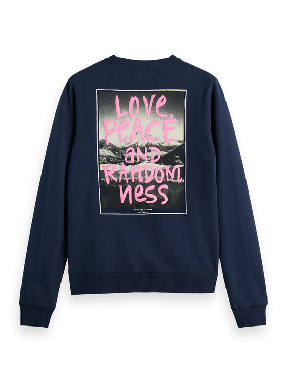 Scotch & Soda Scotch & Soda Džemperis ar kapuci 169764 Tumši zils Regular Fit