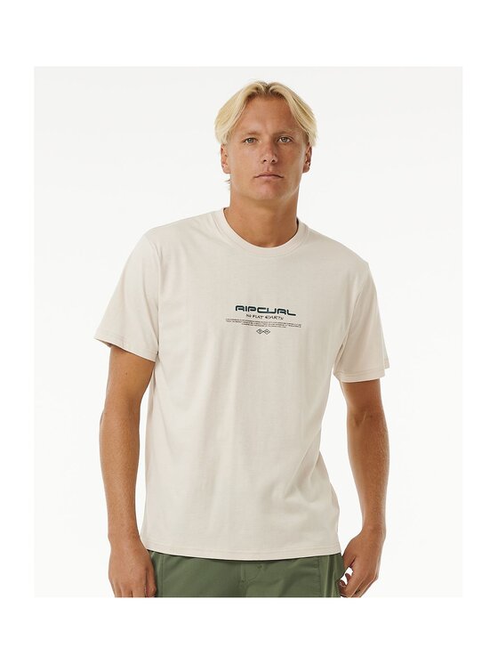 Rip Curl Rip Curl T-Shirt Vaporcool Culture Tee Biały Loose Fit