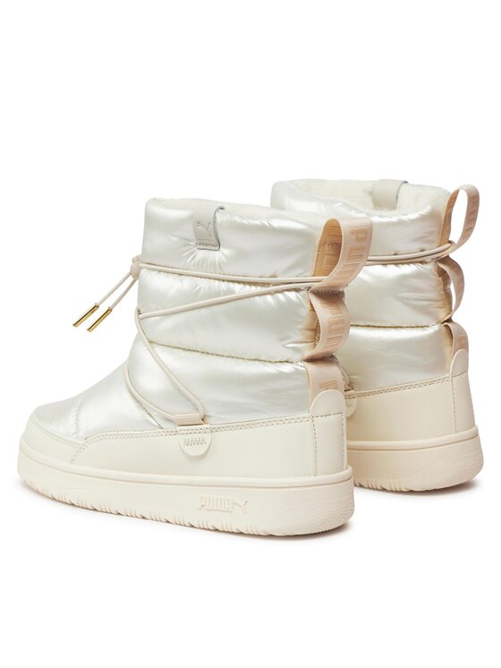 Puma Puma Μπότες Χιονιού Snowbae Wns Patent 393931 02 Λευκό
