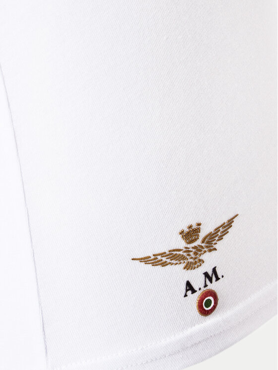 Aeronautica Militare Aeronautica Militare Set od 2 para bokserica AM1UBX002 Bijela