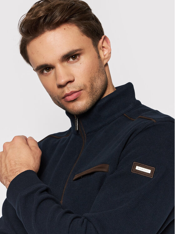 Felpa 8500 85050 Blu scuro Regular Fit