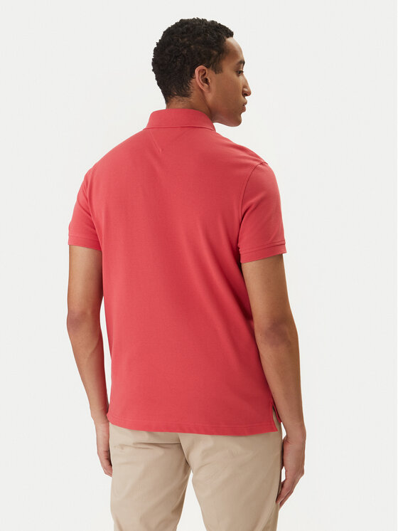 Tommy Hilfiger Tommy Hilfiger Polo majica 1985 MW0MW17770 Koral Regular Fit