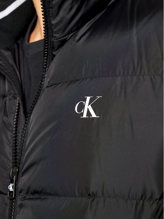 Calvin Klein Jeans Calvin Klein Jeans Vatovaná bunda J30J315679 Černá Regular Fit
