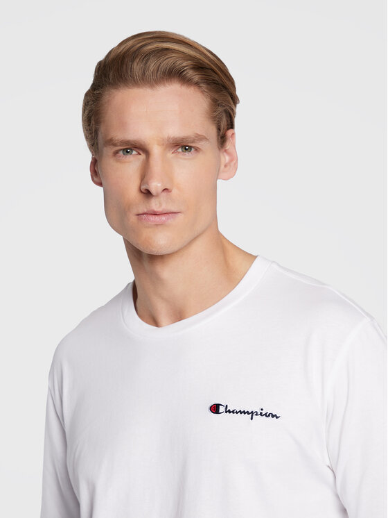 Longsleeve Crewneck 217868 Bianco Regular Fit