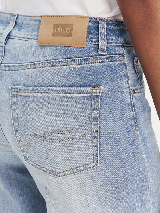 Liu Jo Liu Jo Džinsai UA6068 DS081 Mėlyna Wide Leg