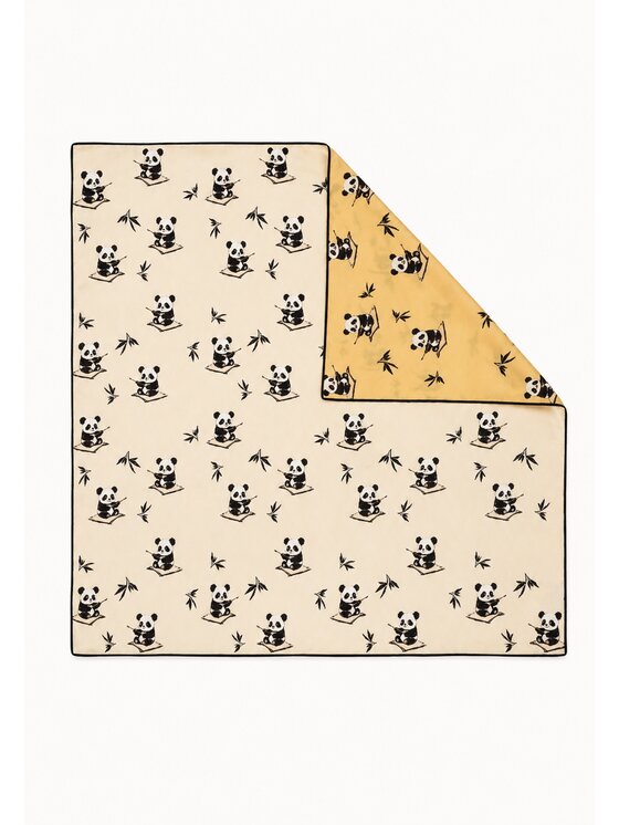 ALLORA BE UNIQUE ALLORA BE UNIQUE Foulard silk Giallo