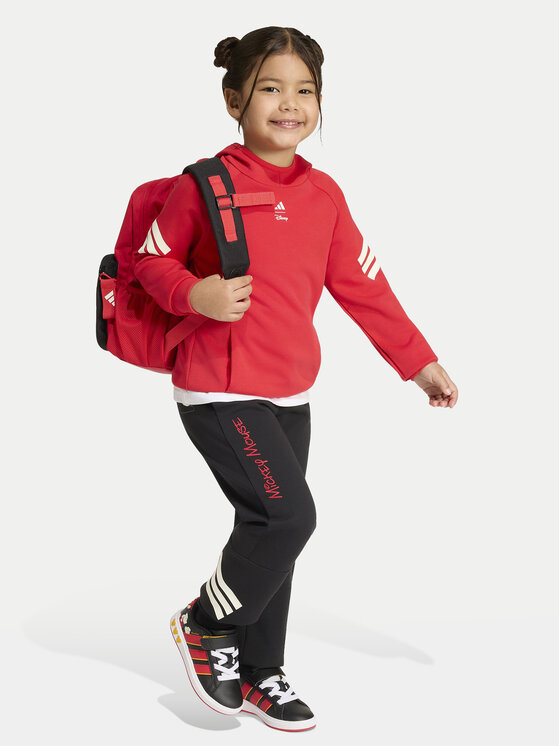 adidas adidas Μπλούζα Disney Mickey Sweatshirt KG6126 Κοραλλί Regular Fit