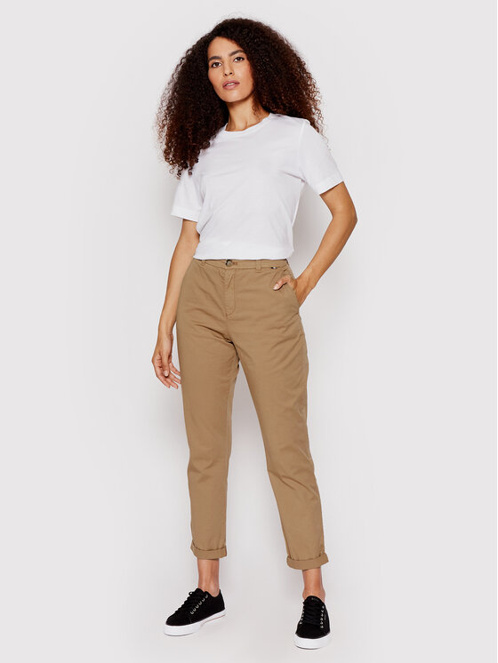 Pantaloni chino C_Tachini-D 50467693 Marrone