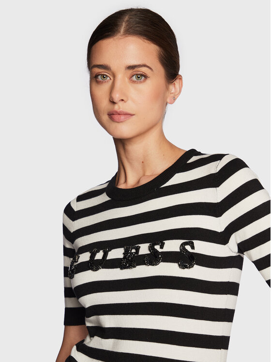 Maglione W3RR46 Z2NQ2 Nero Slim Fit