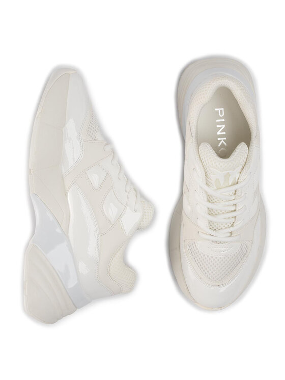 Pinko Pinko Αθλητικά Rubino 1 Sneaker AI 19-20 BLKS1 1H20PP Y5BP Λευκό
