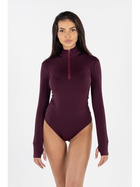 Agatha Studio Agatha Studio Body A26ZS-BO-K01 Bordowy Slim Fit