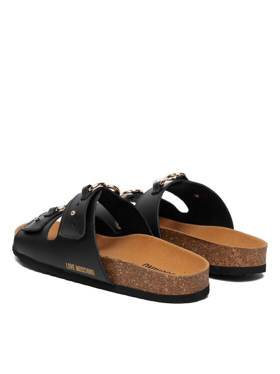 LOVE MOSCHINO LOVE MOSCHINO Natikači JA28173G0OIA0000 Črna