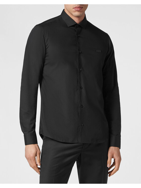 PHILIPP PLEIN PHILIPP PLEIN Camicia 1837 Nero Fitted Fit