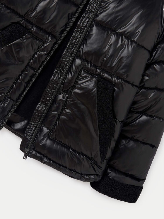 Mayoral Mayoral Зимно яке 7485 Черен Regular Fit
