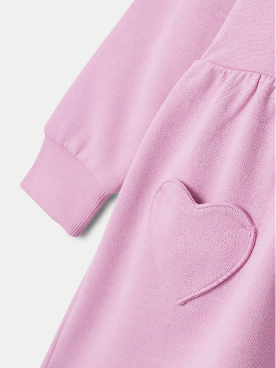 NAME IT NAME IT Strickkleid 13231933 Rosa Relaxed Fit
