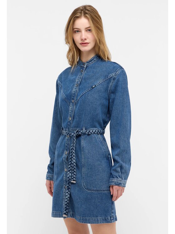 Mustang Mustang Vestito da giorno Style Paola Dress Blu Regular Fit