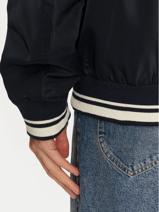 Mustang Mustang Bunda bomber Limon 1015603 Tmavomodrá Regular Fit