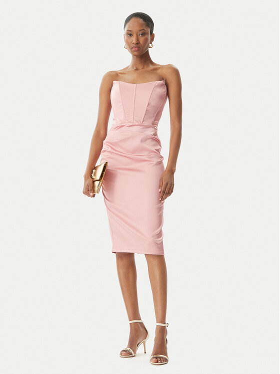 Rinascimento Rinascimento Coctailkleid CFC0123676003 Rosa Regular Fit