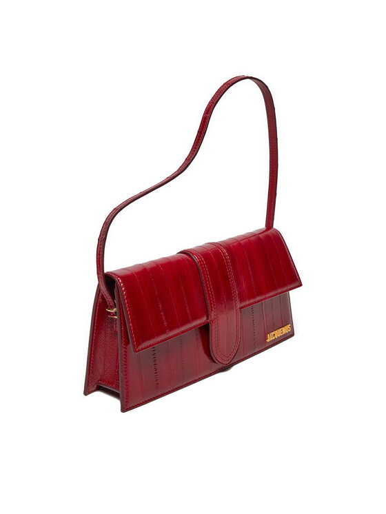 JACQUEMUS JACQUEMUS Ročna torba Le Bambino Long 221BA013-3169 Rdeča