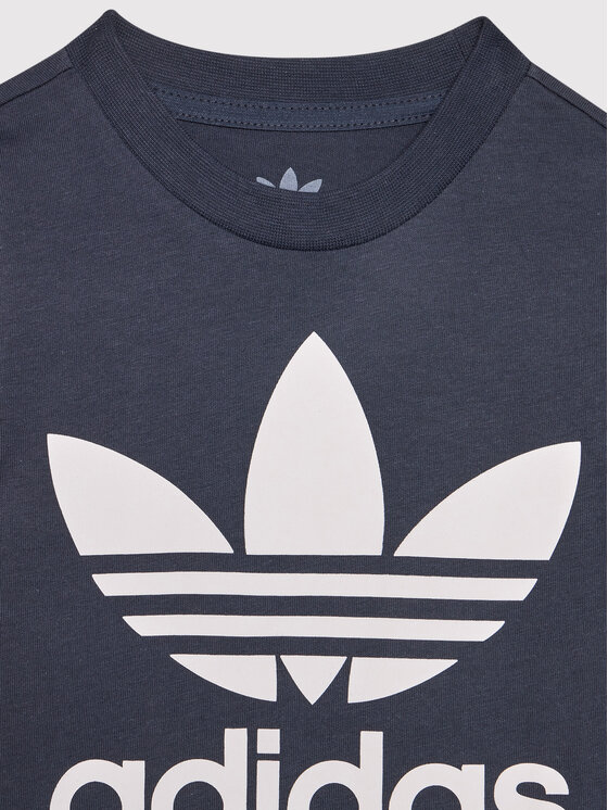 T-shirt Trefoil HE2190 Blu scuro Regular Fit