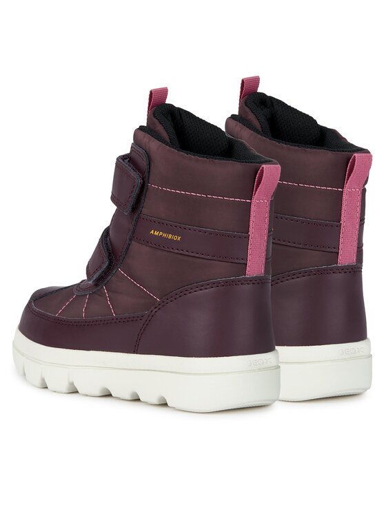 Geox Geox Μπότες Χιονιού J Willaboom Girl B A J36HWD 0FU54 C8017 S Μωβ