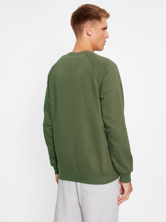 Under Armour Under Armour Majica dugih rukava Ua Rival Fleece Crew 1379755 Kaki Loose Fit