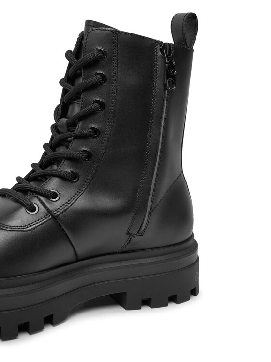Calvin Klein Jeans Calvin Klein Jeans Schnürstiefeletten Lugged YM0YM01066 Schwarz