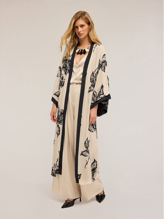 Motivi Motivi Giacca di transizione R235W000149N0S1 Bianco Baggy Fit