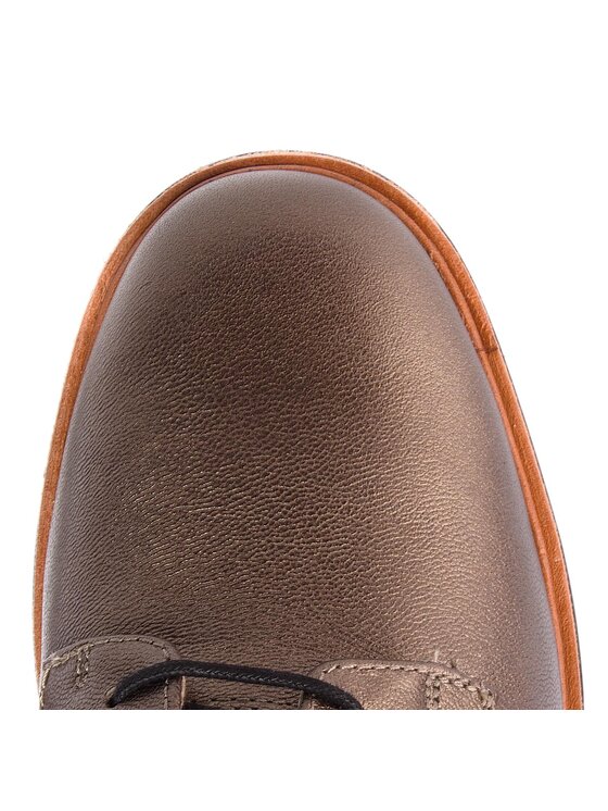 Clarks Clarks Оксфорди Teadale Rhela 261296114 Золотий