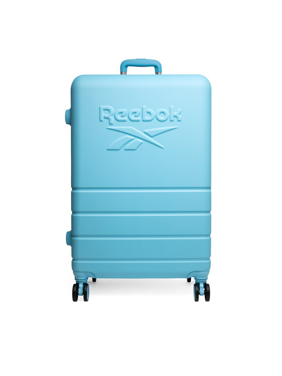 Valiză Mare Rigidă Reebok RBK-WAL-012-CCC-L Albastru celest
