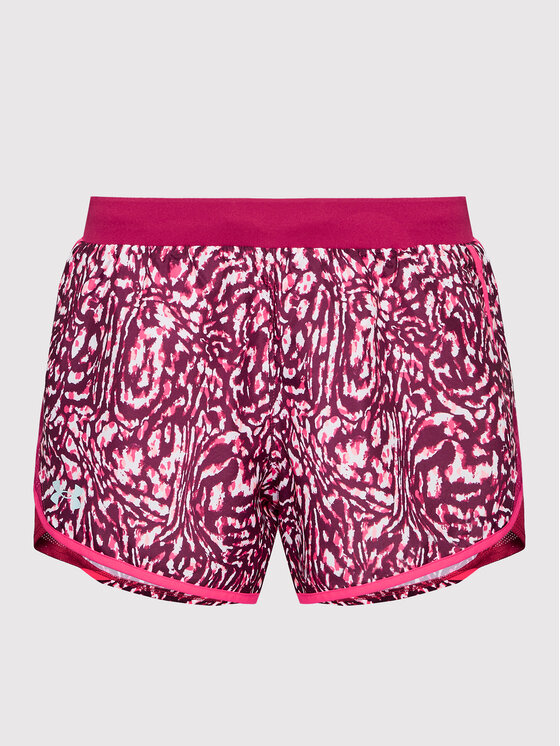 Under Armour Under Armour Szorty sportowe UA Fly-By 2.0 1350198 Bordowy Loose Fit