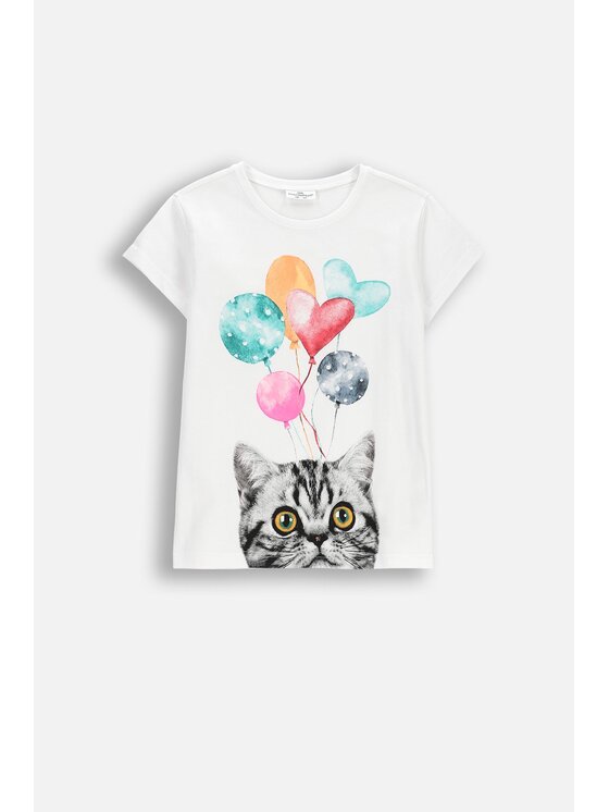 Coccodrillo Coccodrillo T-Shirt WC6143218VGB-001 Biały Regular Fit