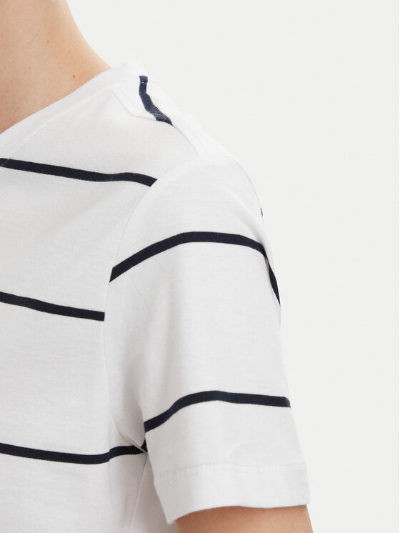 Beverly Hills Polo Club Beverly Hills Polo Club T-särk P-SS26W-TS0162 Valge Regular Fit