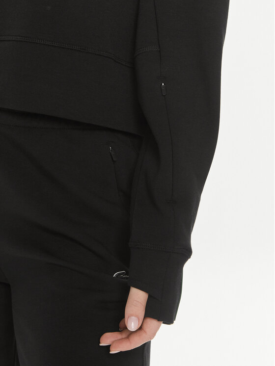 Lacoste Lacoste Majica dugih rukava SF0281 Crna Regular Fit