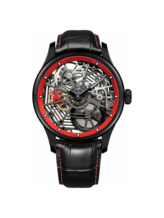 Aerowatch aerowatch Zegarek 50981-NO21 Czarny