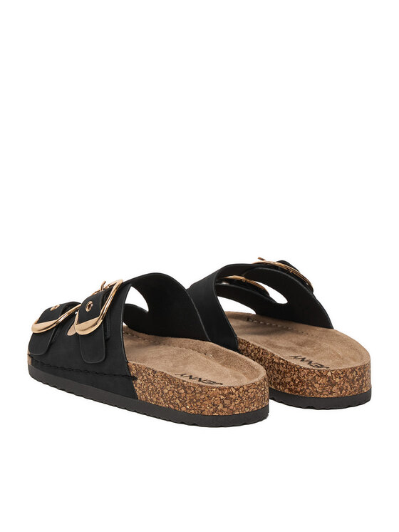 JENNY JENNY Pantoletten CEO-WS1128-52 Schwarz