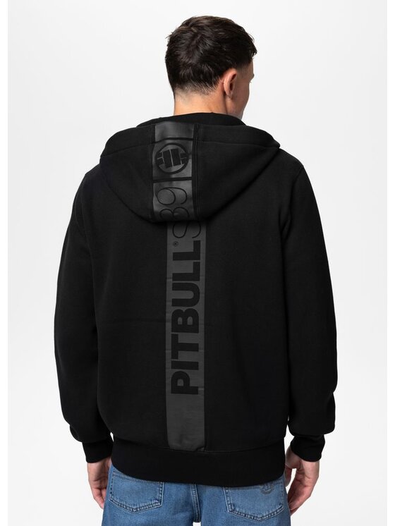 PITBULL PITBULL Bluza Hilltop 22 Czarny Regular Fit