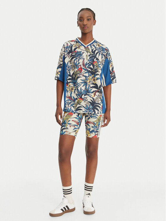 adidas adidas Къс клин Farm Rio Bike KD4613 Цветен Slim Fit