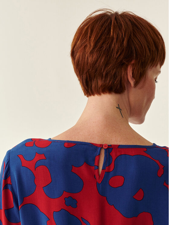 TATUUM Tatuum Blúzka Monkina 1 T2214.050 Červená Regular Fit